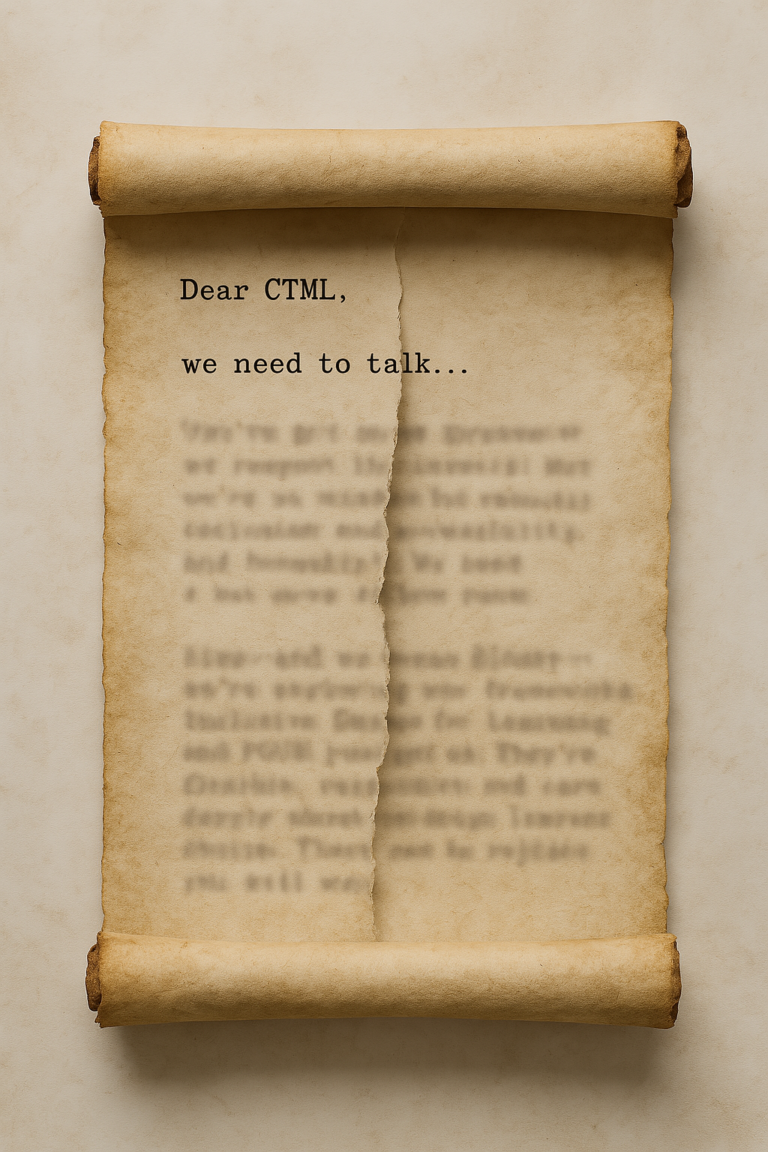 a break up letter to ctml